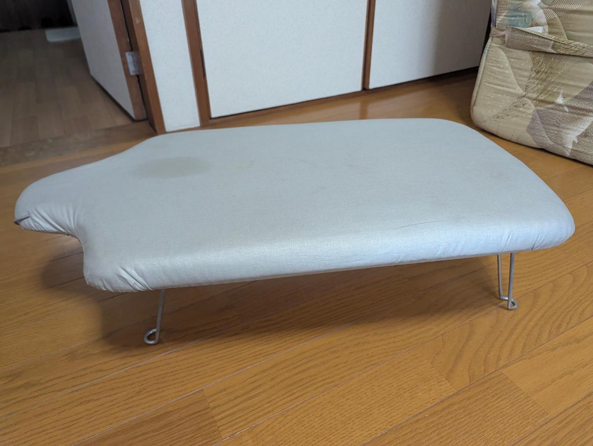 Hanging ironing board