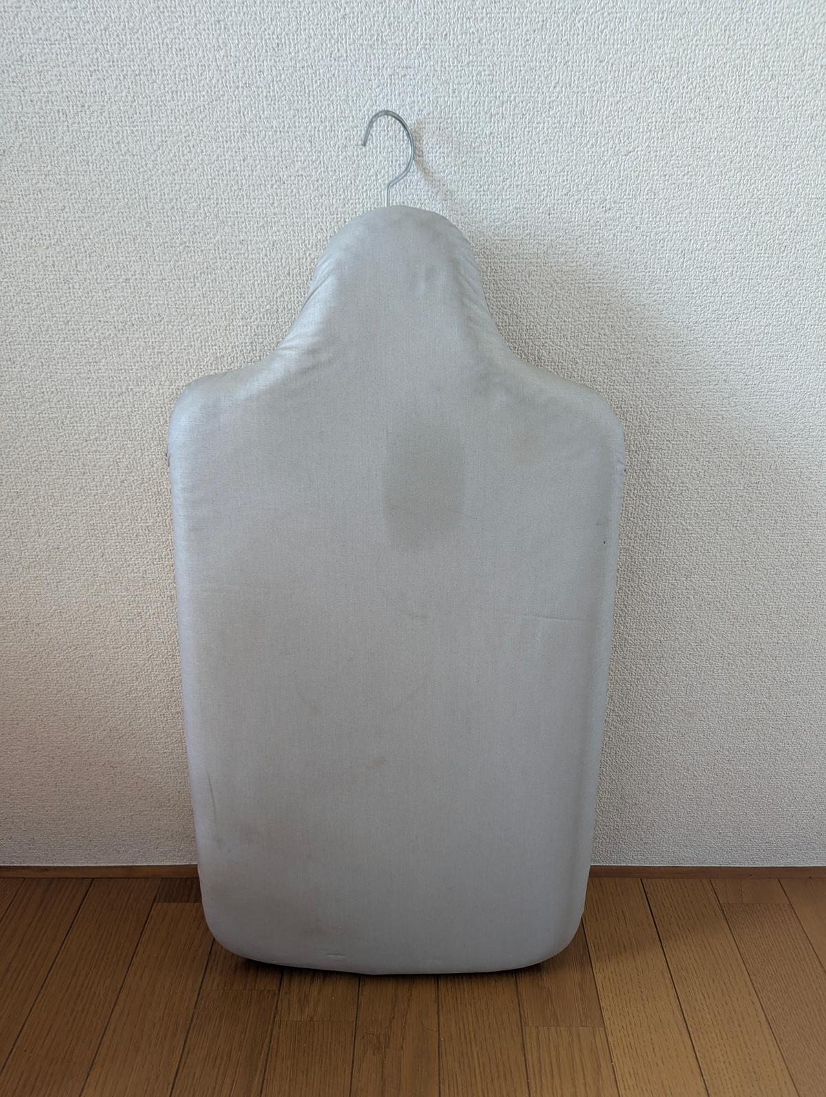 Hanging ironing board