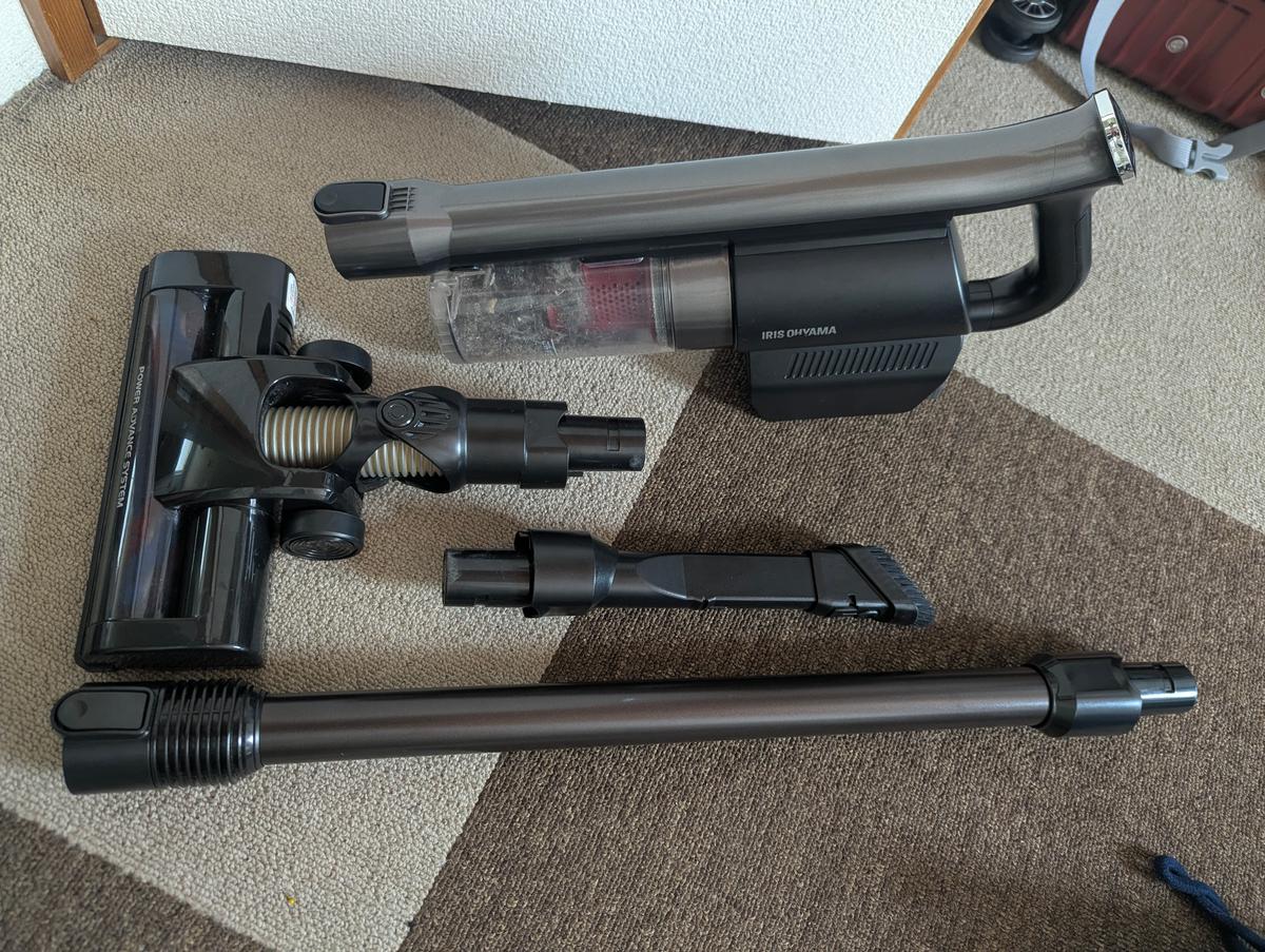 Iris ohyama cordless stick vacuum